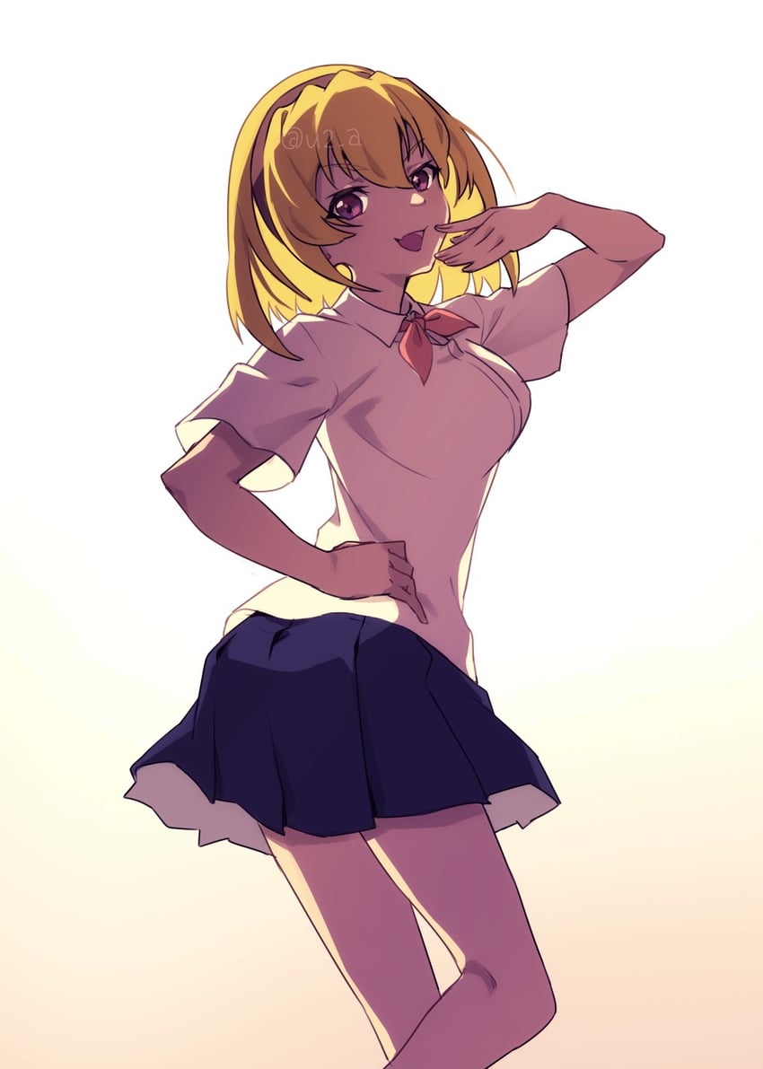houjou satoko (higurashi no naku koro ni and 1 more) drawn by abiko_yuuji