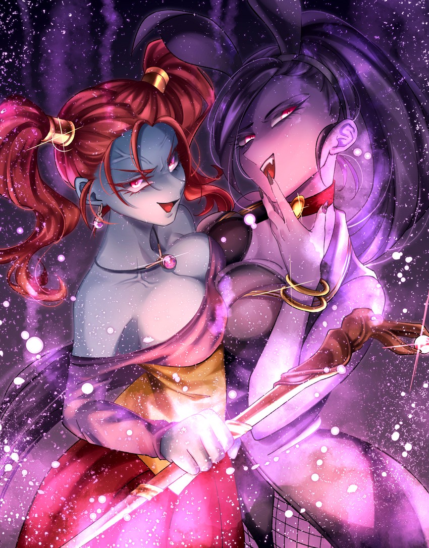 jessica albert and martina (dragon quest and 2 more) drawn by atarime_(atarimemakaron)