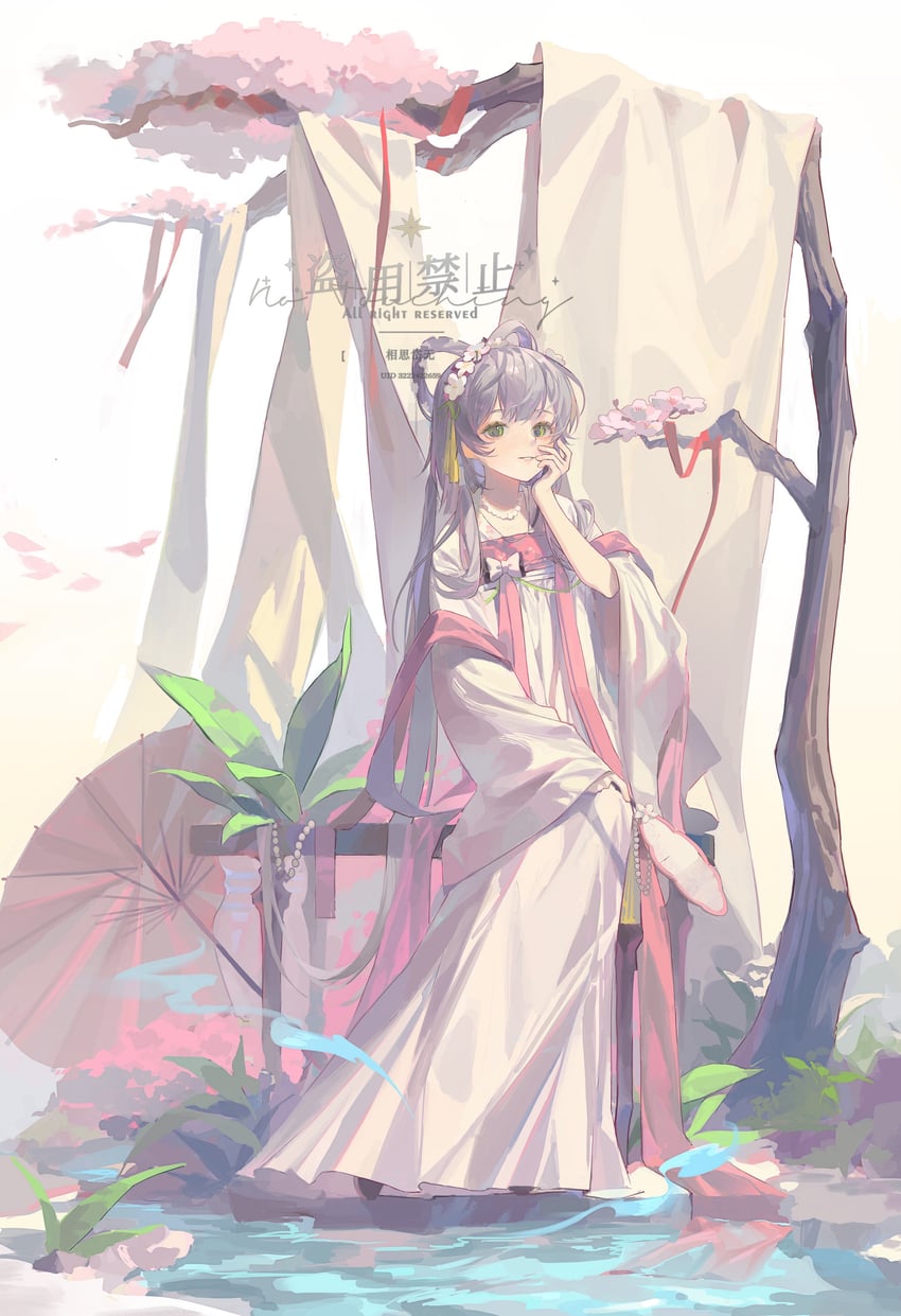 luo tianyi (vocaloid and 1 more) drawn by xiangsi_daiwu