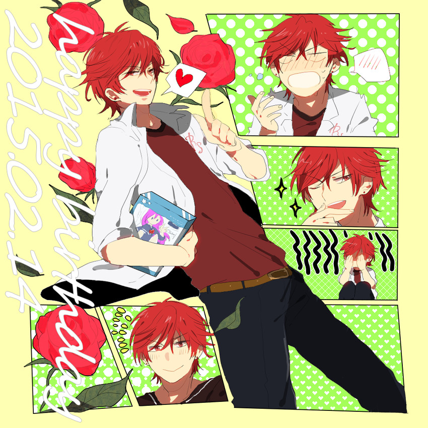 mikoshiba mikoto (gekkan shoujo nozaki-kun) drawn by kasoku_(1217cat)