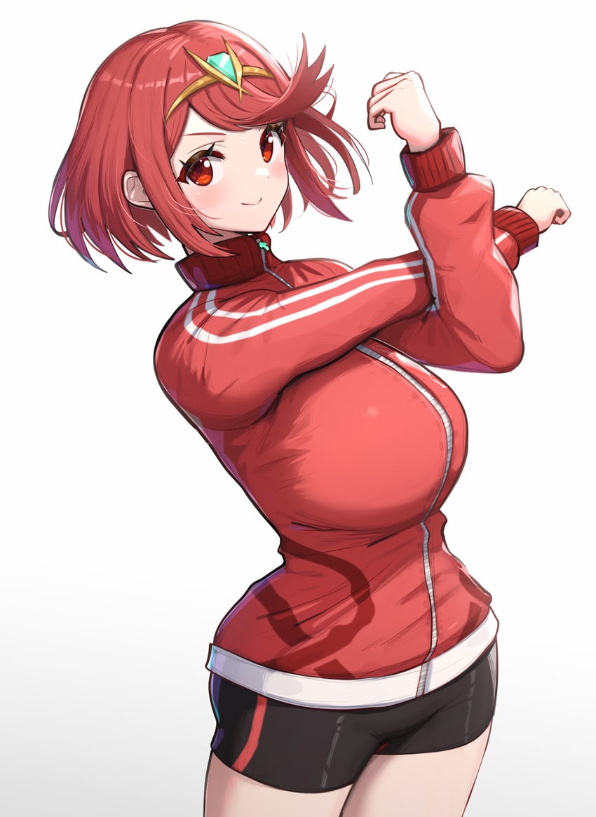 pyra (xenoblade chronicles and 1 more) drawn by gonzarez