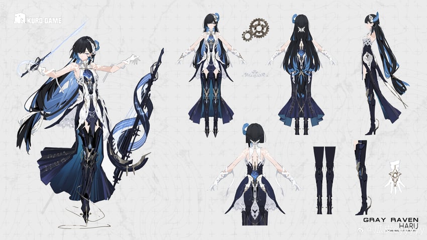 selena and selena: pianissimo (punishing: gray raven) drawn by cyyyyy