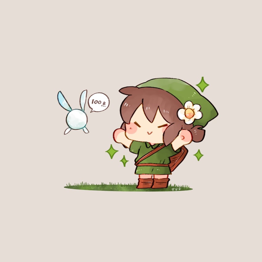 link, navi, and temmie chang (original and 2 more) drawn by tenmiyakiyo