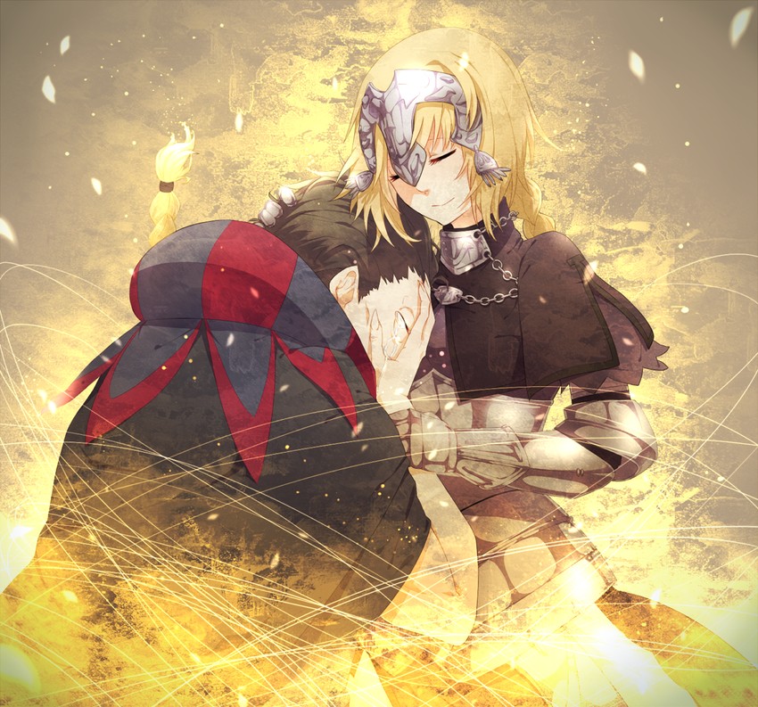 jeanne d'arc and gilles de rais (fate and 1 more) drawn by pietani397