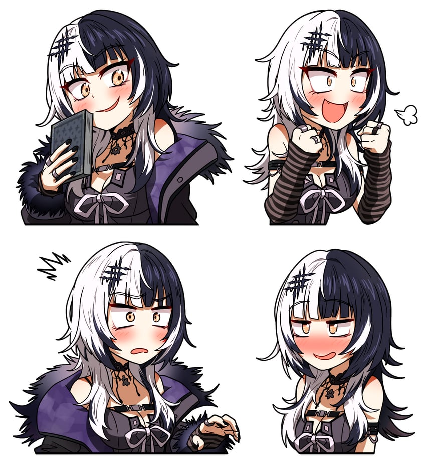 shiori novella (hololive and 1 more) drawn by ddolbang