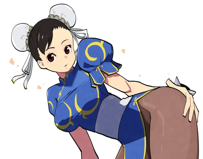 chun-li (street fighter and 1 more) drawn by lineni