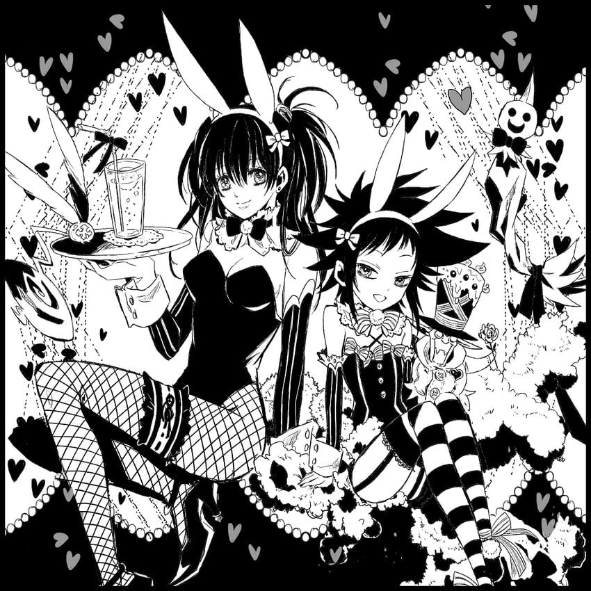 lenalee lee, timcanpy, and road kamelot (d.gray-man) drawn by usadapan1005