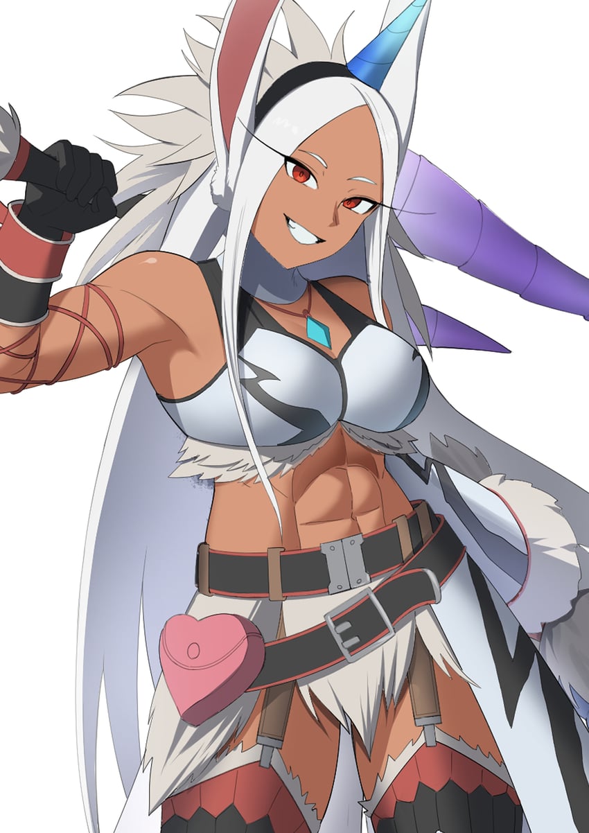 mirko (boku no hero academia and 1 more) drawn by kritta88