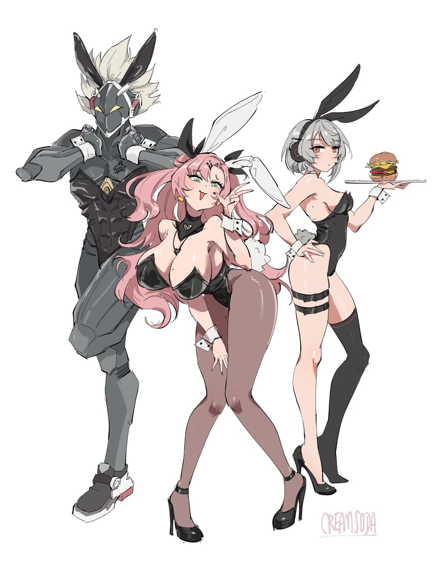 nicole demara, anby demara, and billy kid (zenless zone zero) drawn by zoeuw