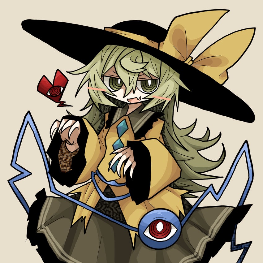 komeiji koishi (touhou and 1 more) drawn by zunusama