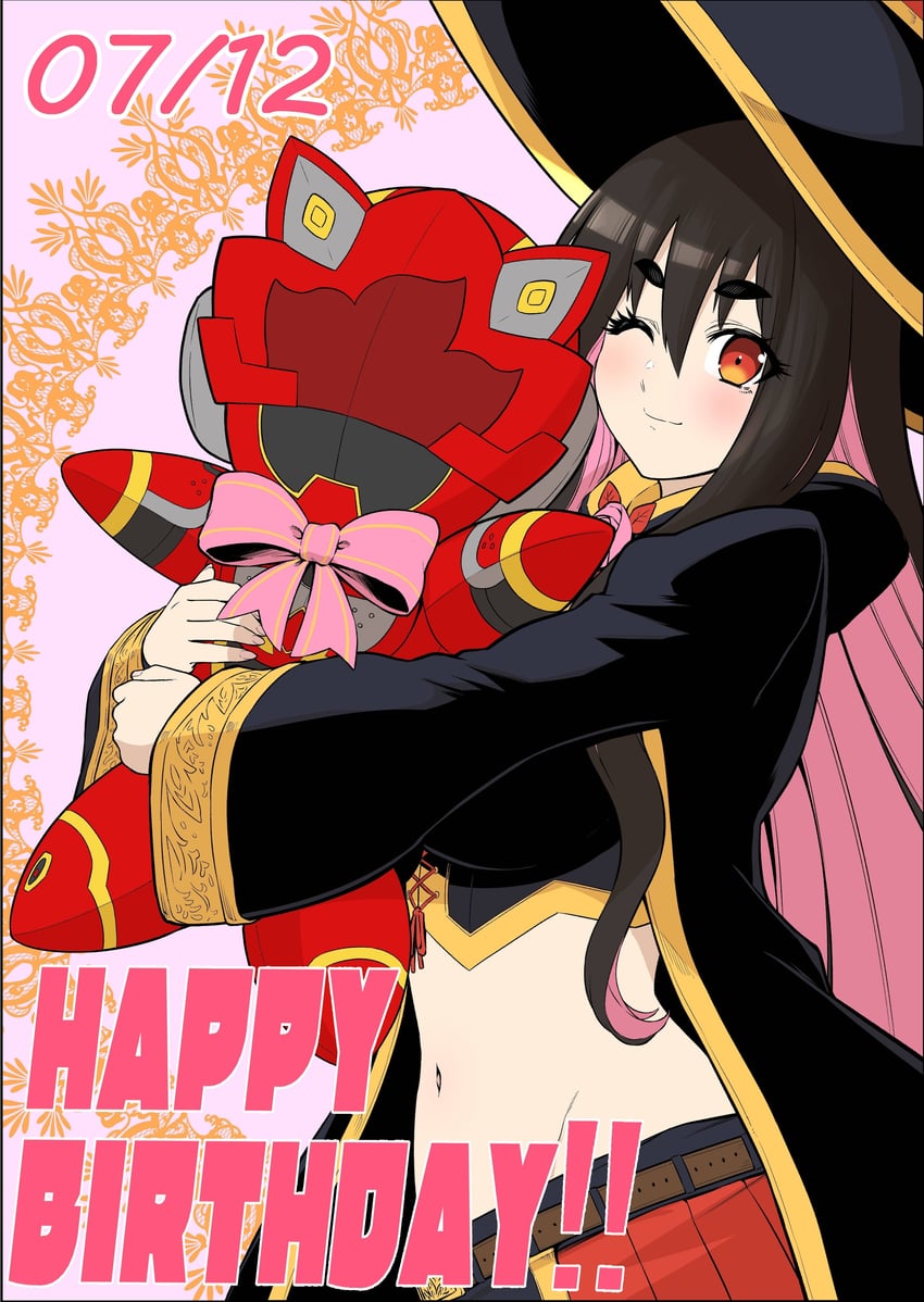 yihdra arvoln and asagaki togo (sentai red ga isekai de boukensha ni naru) drawn by nakayoshi_koyoshi