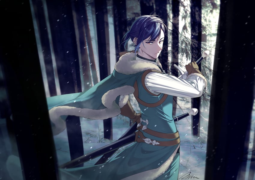 felix hugo fraldarius (fire emblem and 1 more) drawn by a_(asan_a_aa)