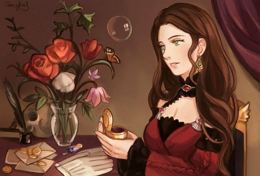 dorothea arnault (fire emblem and 1 more) drawn by tamafry