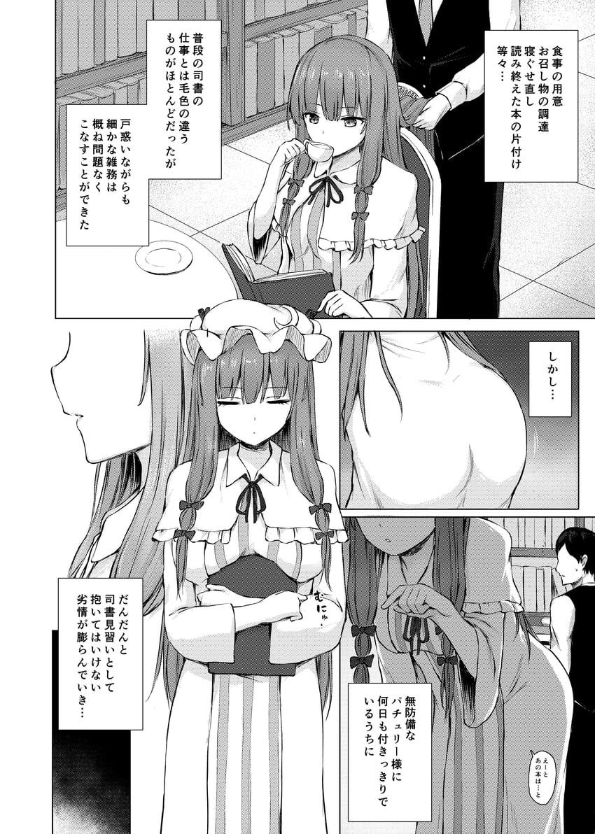 patchouli knowledge (touhou) drawn by techi_(techi35499)
