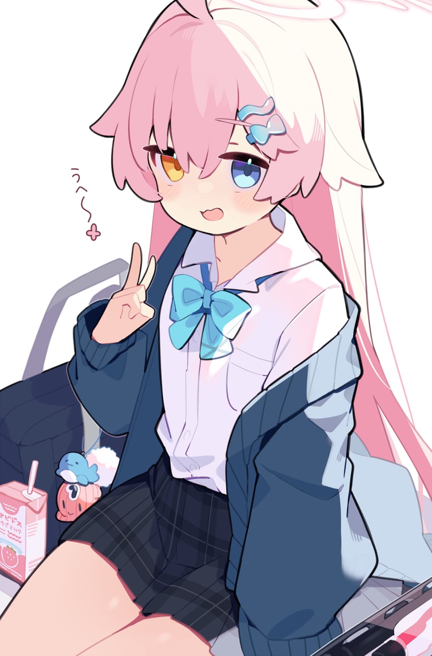 hoshino (blue archive) drawn by pekeko_(pepekekeko)