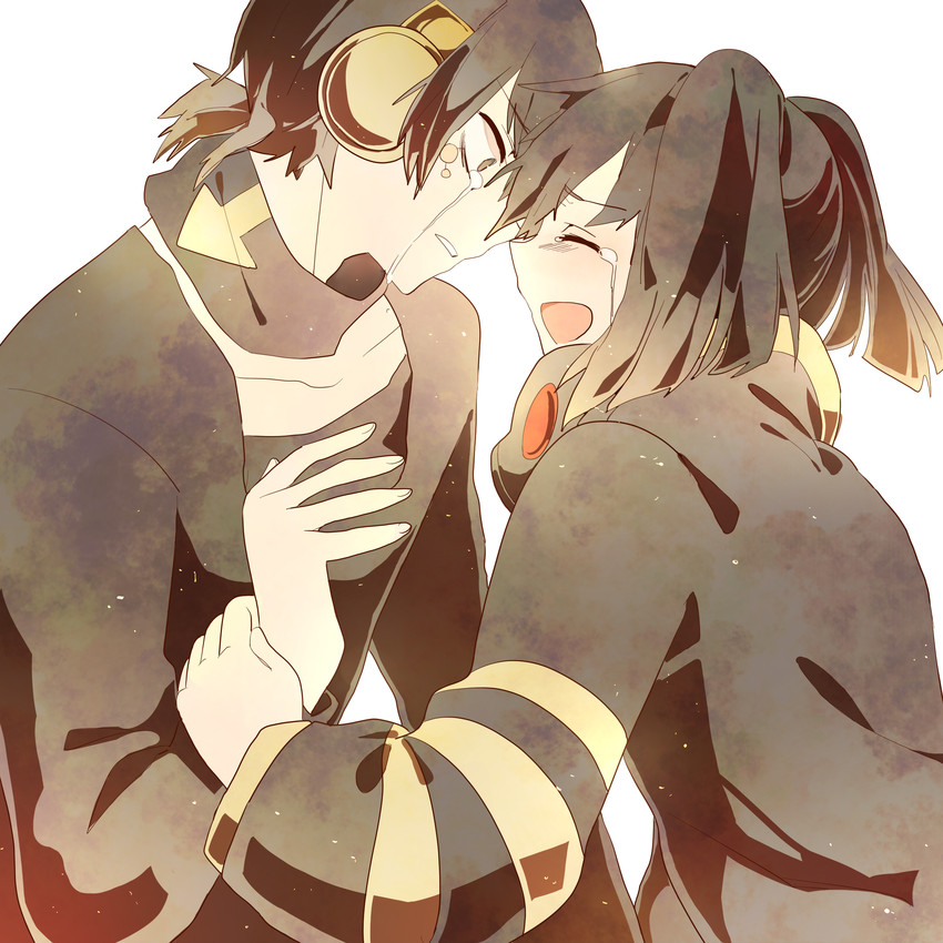 ene, konoha, and dark konoha (kagerou project) drawn by xi_yuu