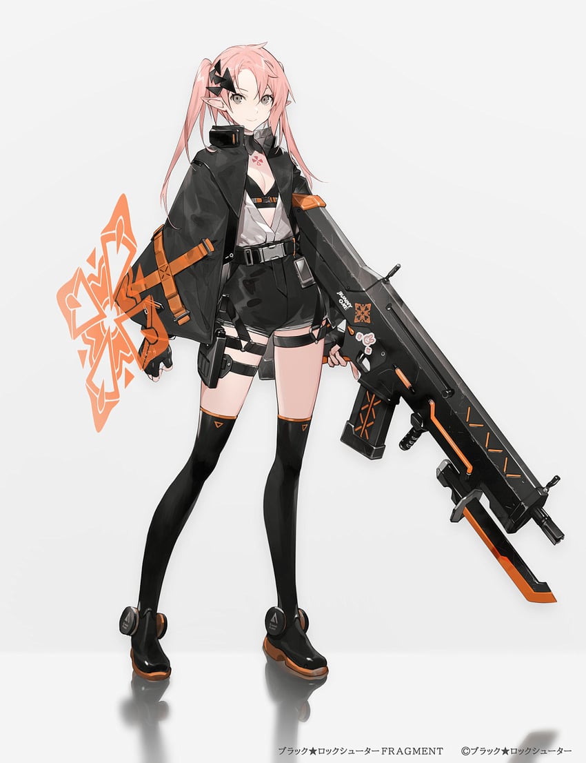 yuzuki (black rock shooter and 1 more) drawn by kawaguchi_(mojacome)