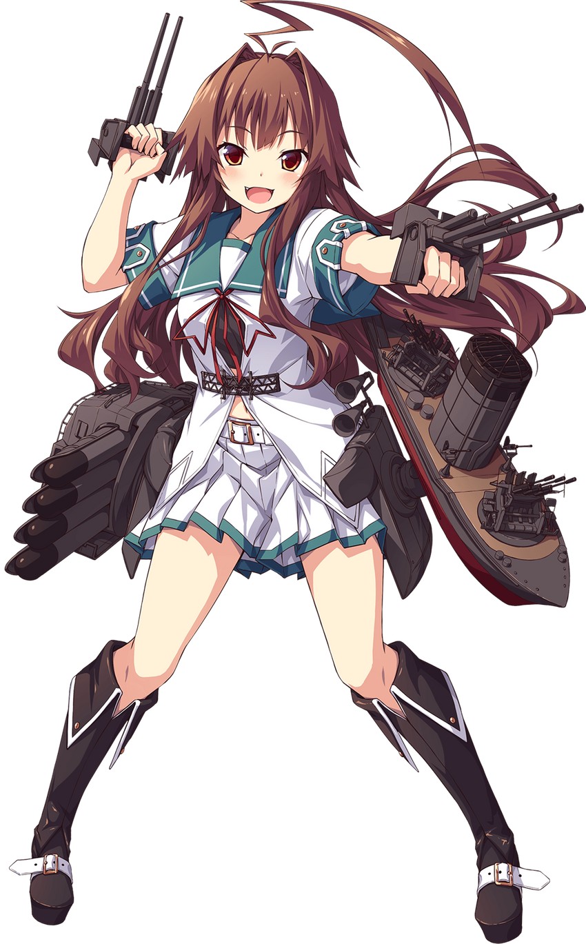 kuma and kuma kai ni (kantai collection) drawn by ugume