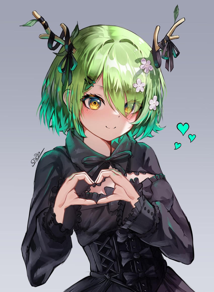 ceres fauna (hololive and 1 more) drawn by dio_dio