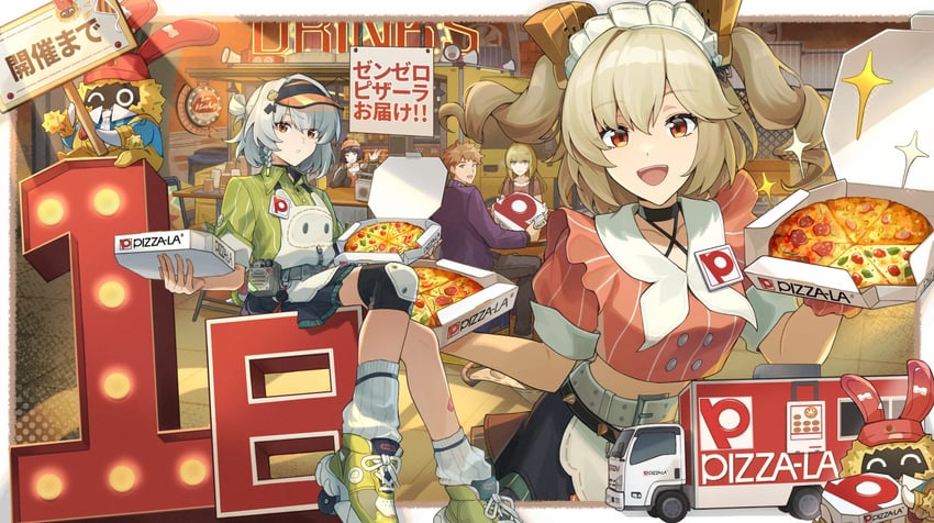 burnice white and anby demara (zenless zone zero and 1 more) drawn by suitchi_(gn4othi61)
