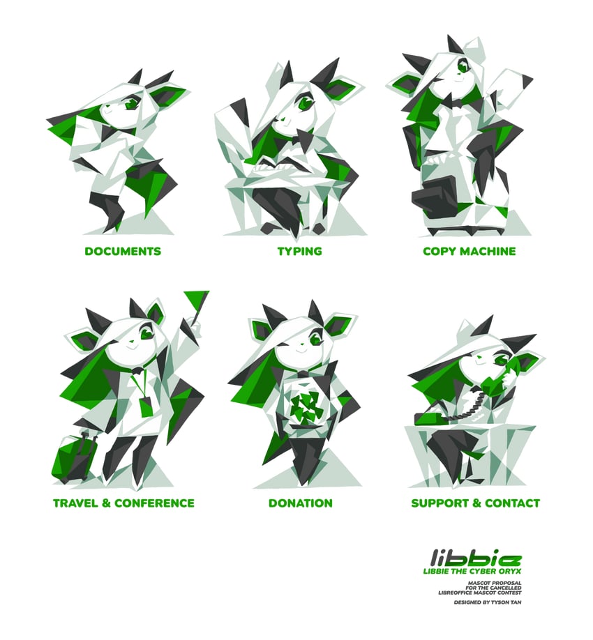 libbie the spirit oryx (original and 1 more) drawn by tyson_tan
