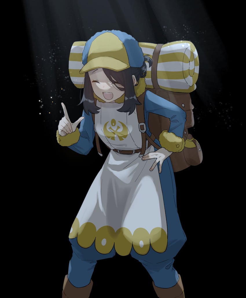 akari (pokemon and 1 more) drawn by harb_genzai