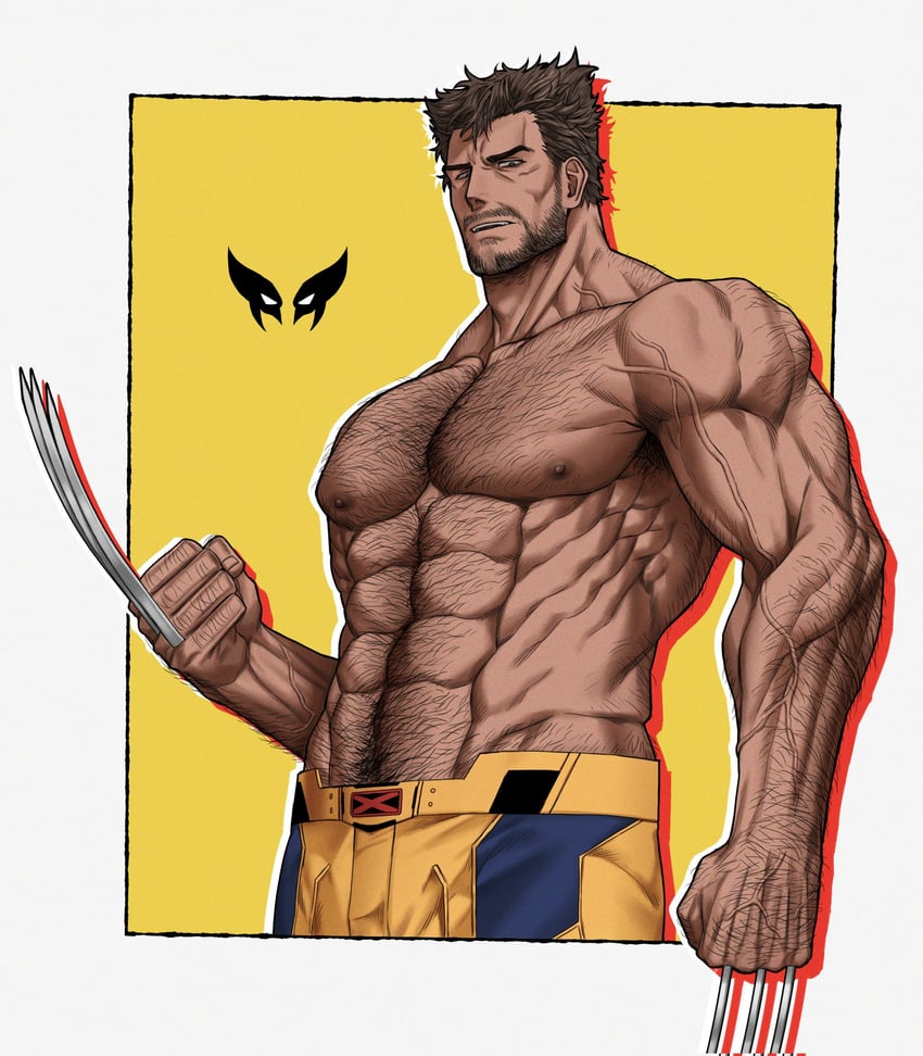 wolverine (marvel and 4 more) drawn by dobek_k