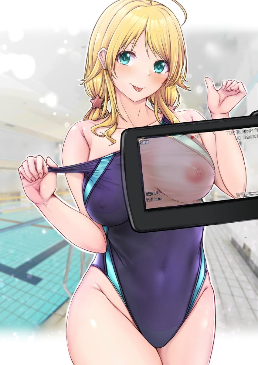 hachimiya meguru (idolmaster and 1 more) drawn by aga_marino