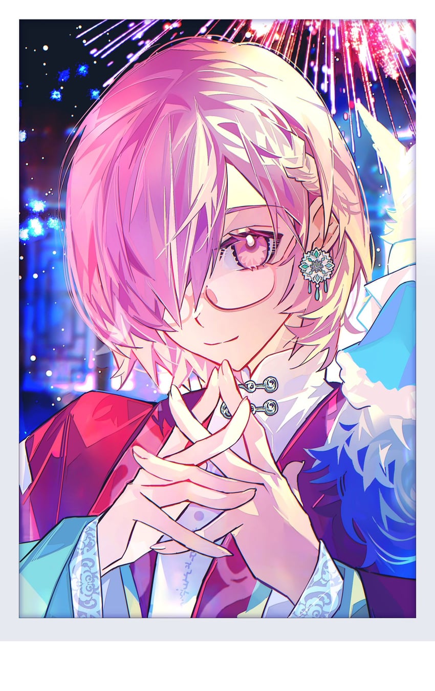 mash kyrielight and fou (fate and 1 more) drawn by eeju