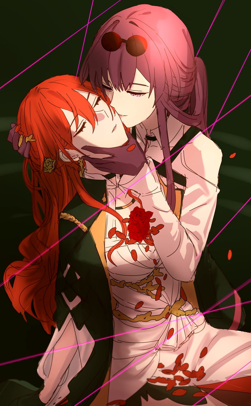 kafka and himeko (honkai and 1 more) drawn by macartura08