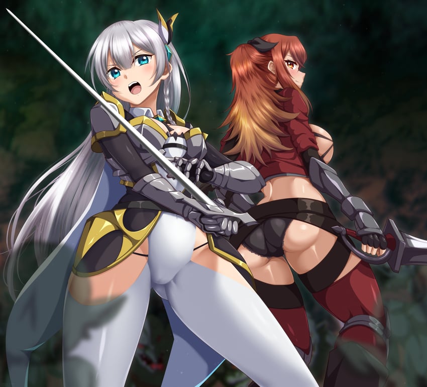 allucia citrus and surena lysandra (katainaka no ossan kensei ni naru) drawn by m.i.y