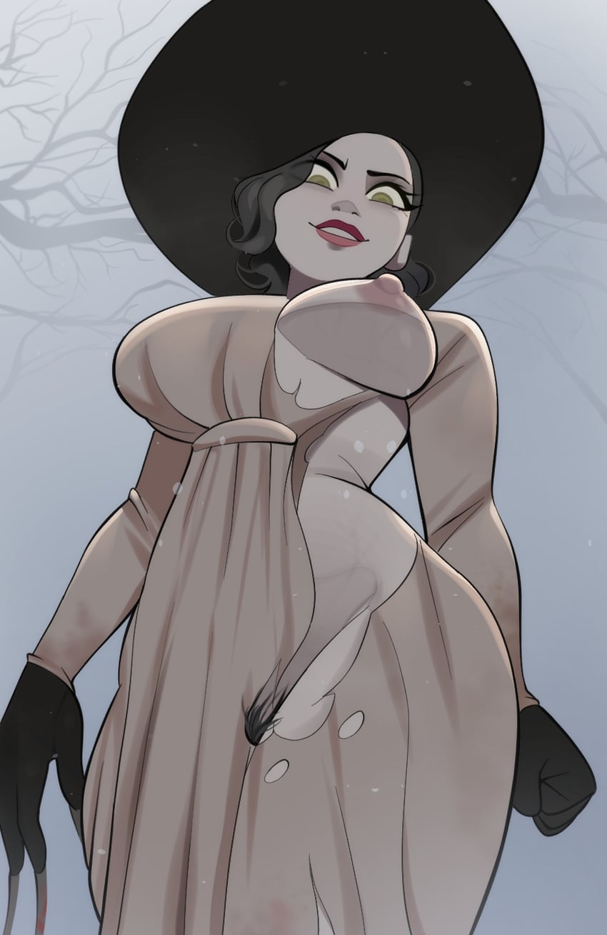 alcina dimitrescu (resident evil and 1 more) drawn by newguy1091