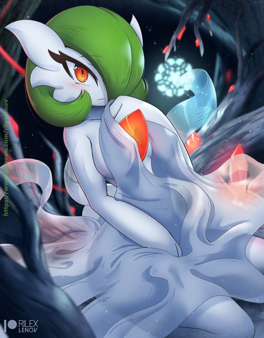 gardevoir and midori (pokemon) drawn by rilex_lenov
