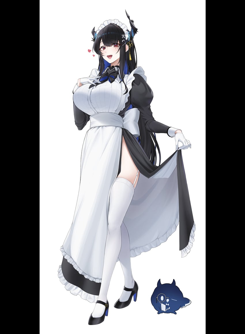 nerissa ravencroft and jailbird (hololive and 1 more) drawn by mintz912