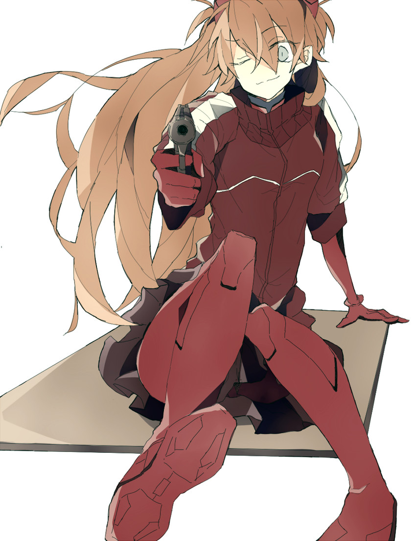 souryuu asuka langley (neon genesis evangelion and 2 more) drawn by shi_(rxm091)