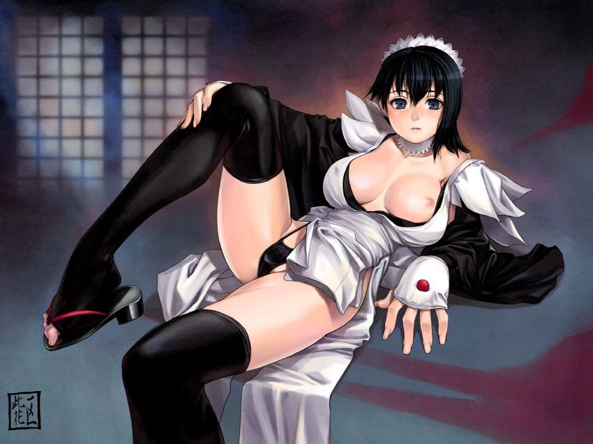 iroha (queen's blade and 2 more) drawn by konohana