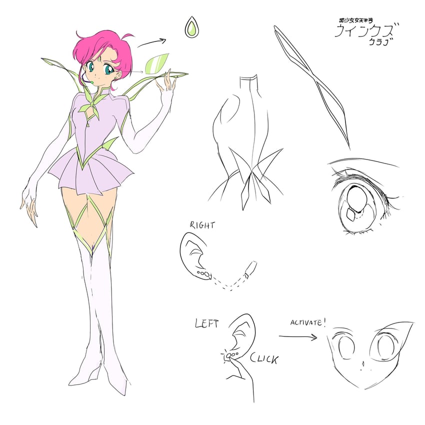 tecna (bishoujo senshi sailor moon and 1 more) drawn by honeymoonpetal