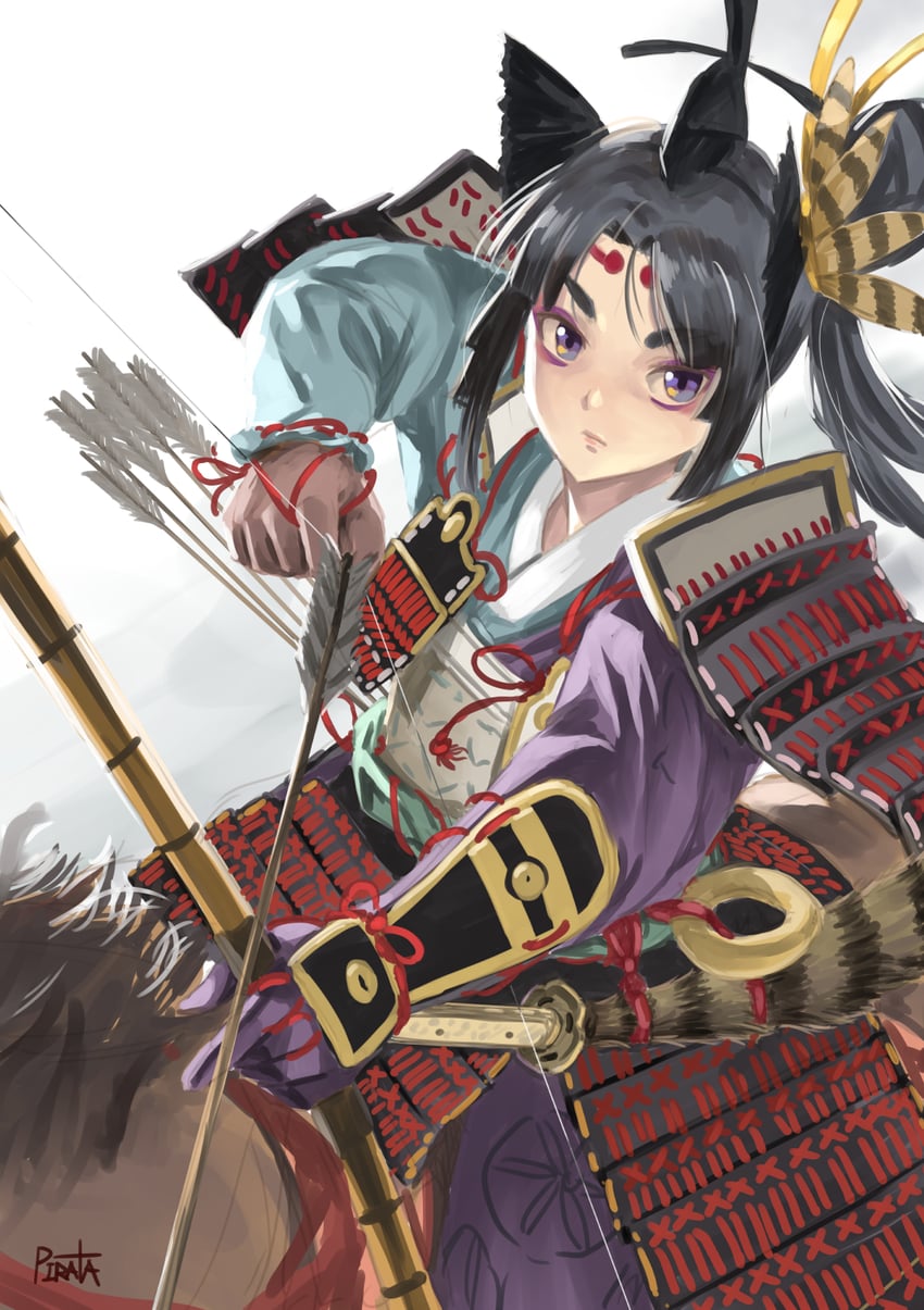ushiwakamaru (fate and 1 more) drawn by pirata_(gailtonatiu)