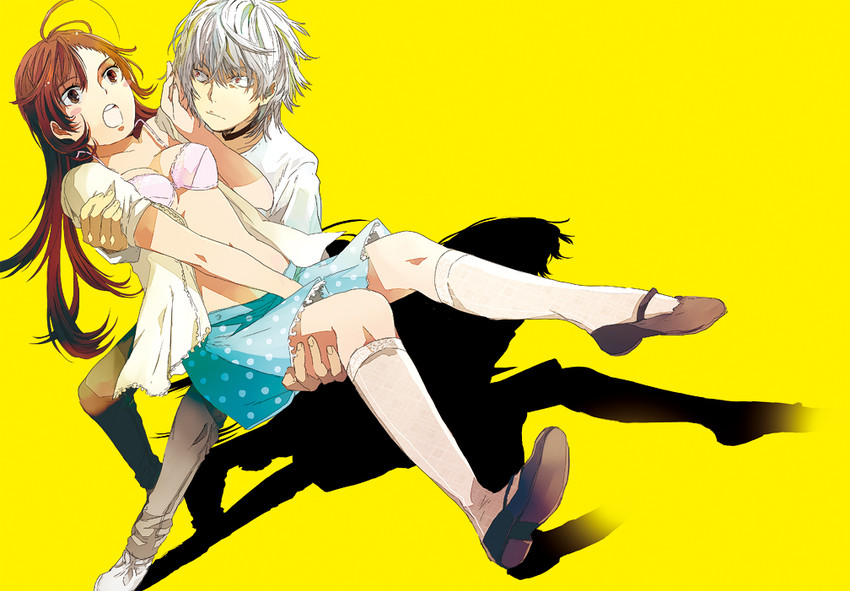 accelerator and last order (toaru majutsu no index) drawn by bettyannnewaters