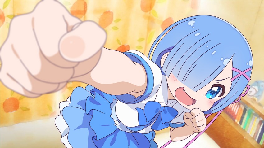 rem and hoshino hinata (re:zero kara hajimeru isekai seikatsu and 1 more) drawn by zuori