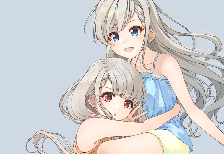 hisakawa hayate and hisakawa nagi (idolmaster and 2 more) drawn by tsugaru_(enoken)