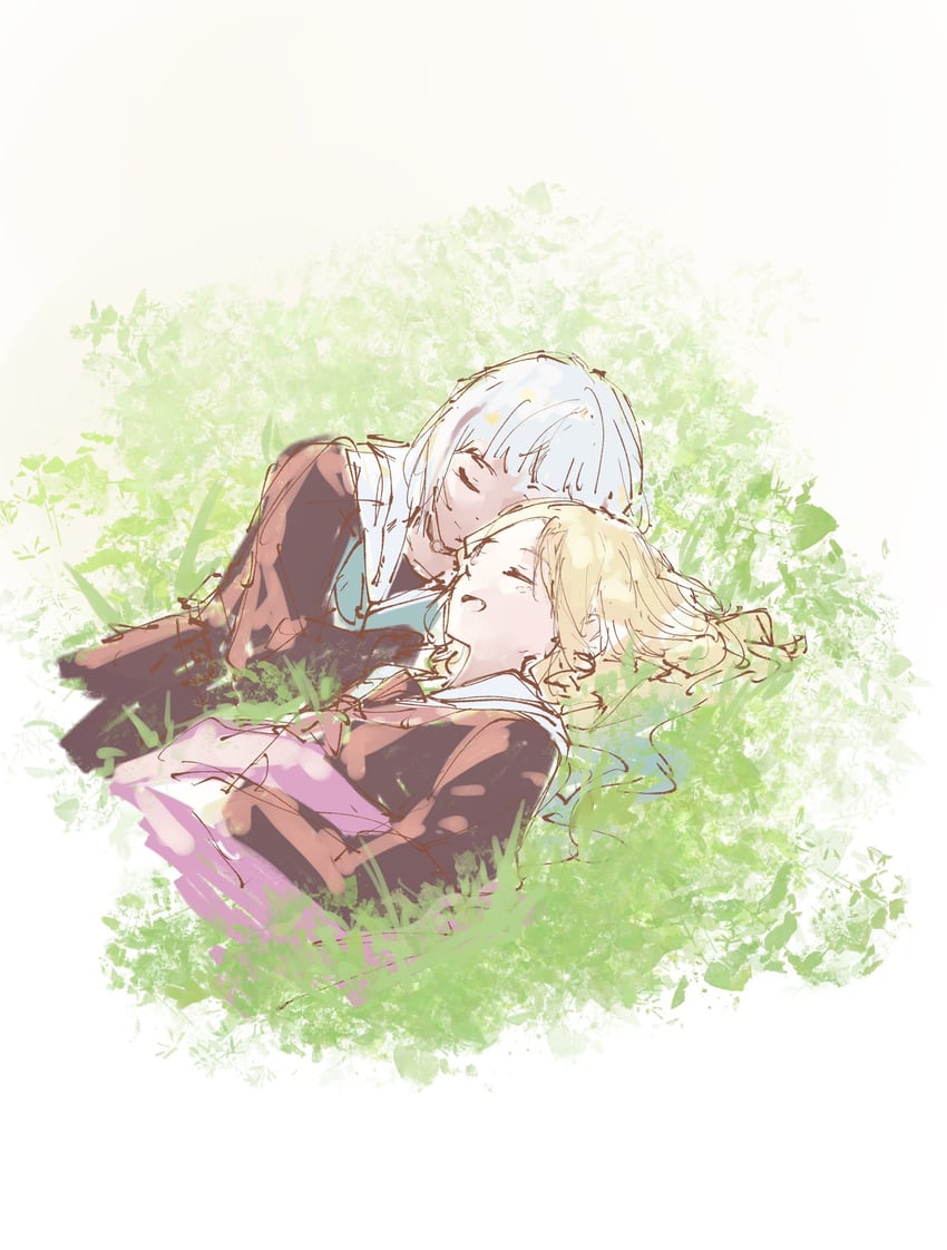 yugiri tsuzuri and osawa rurino (love live! and 1 more) drawn by l9525