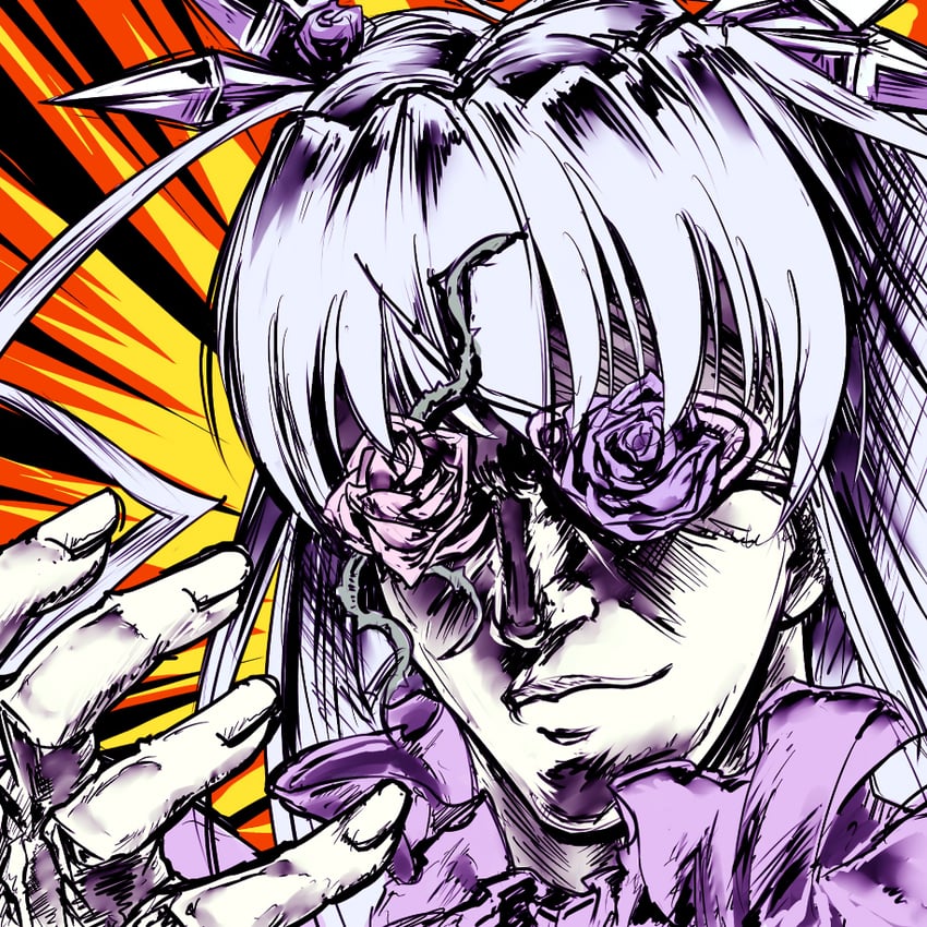 barasuishou (jojo no kimyou na bouken and 1 more) drawn by sasa_ichi
