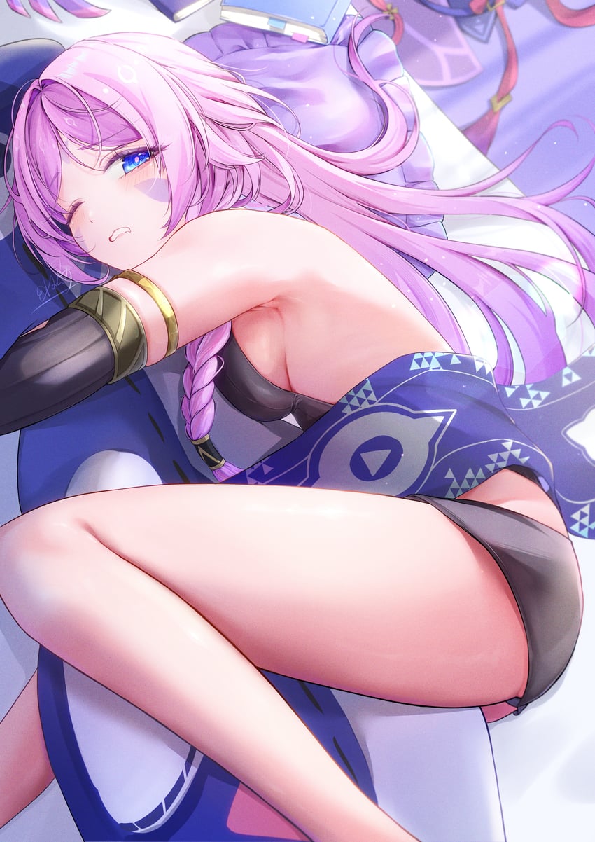 citlali and itzpapa (genshin impact) drawn by netarou_(netarou_25)