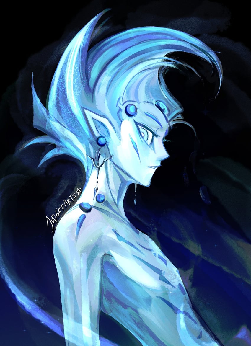 astral (yu-gi-oh! and 1 more) drawn by judgedarts