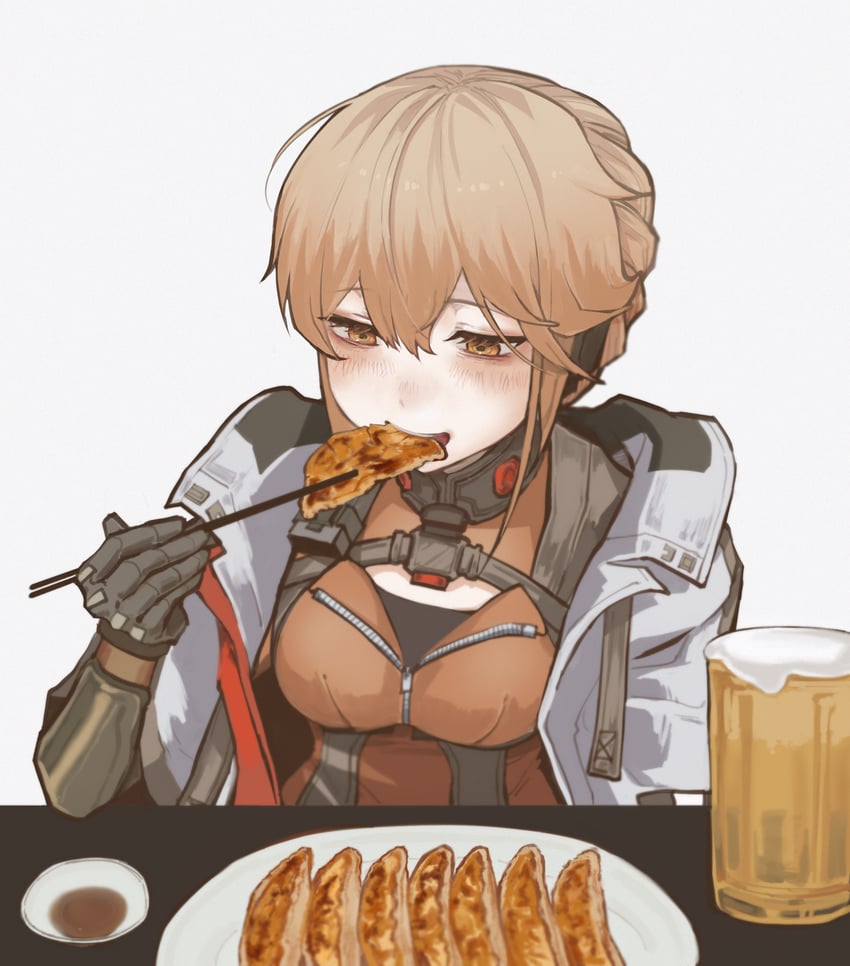 ots-14 and groza (girls' frontline and 1 more) drawn by shironism