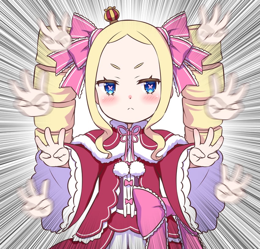 beatrice (re:zero kara hajimeru isekai seikatsu) drawn by s_(hdru2332)