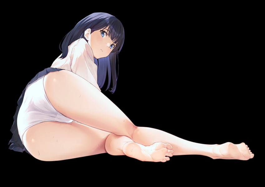 takarada rikka (gridman universe and 1 more) drawn by niji_(user_gaxk2333)