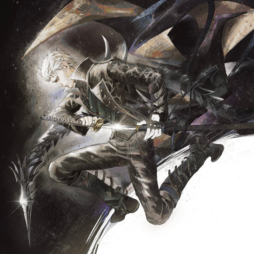 vergil (devil may cry and 1 more) drawn by zimome90000000