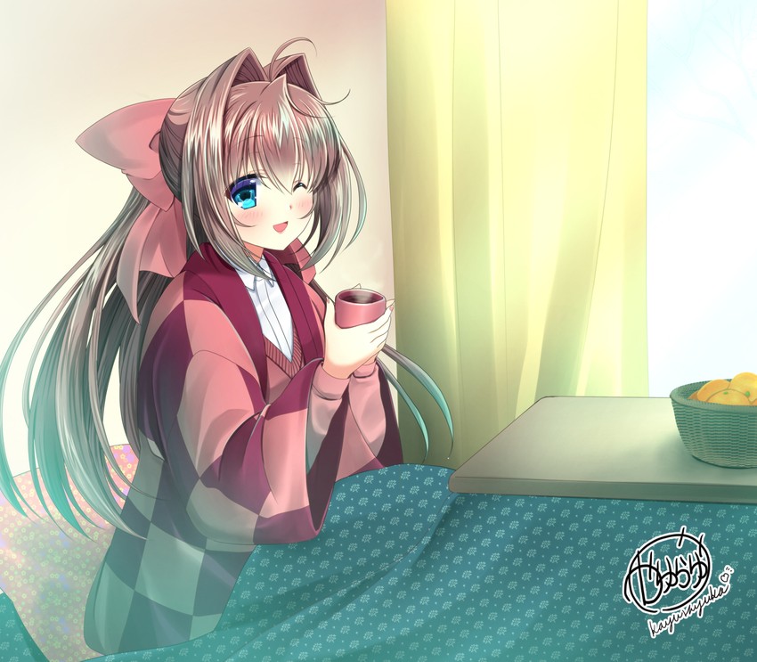 asakura otome (da capo and 1 more) drawn by kayura_yuka